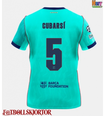 Barcelona Pau Cubarsi #5 Tredjetröja 2026-27 Kortärmad